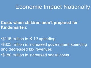 Economic Development and Early Childhood Education | PPT