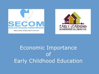 Economic Importance
of
Early Childhood Education
 