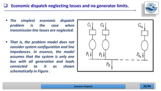Economic Disptch Example Economic dispatch | PPTX