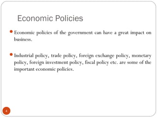 Economic environment | PPT