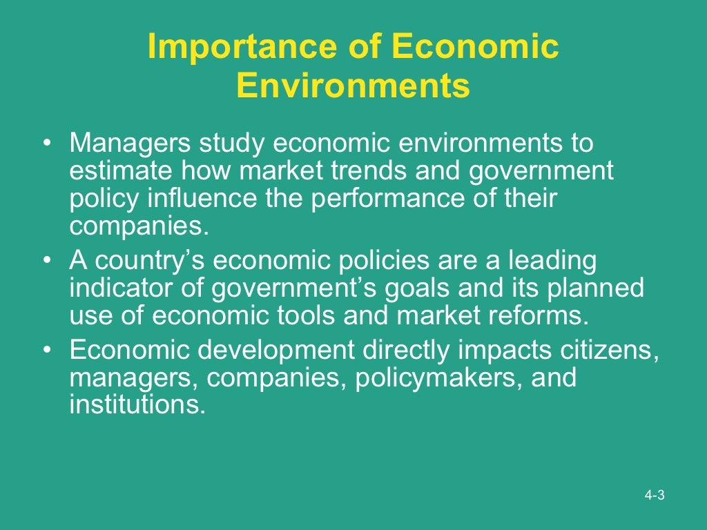 Economic Environment
