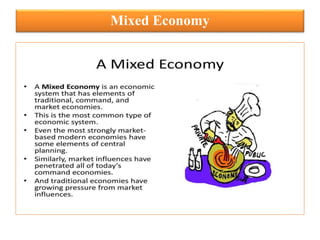Mixed Economy
 