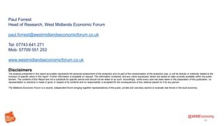 Economic Forum - Birmingham