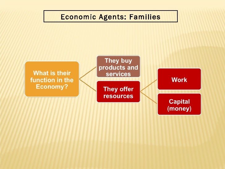 Resultado de imagem para the main functions of each economic agent