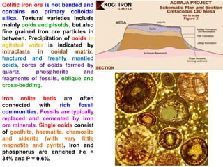 Economic geology - Sedimentary ore deposits