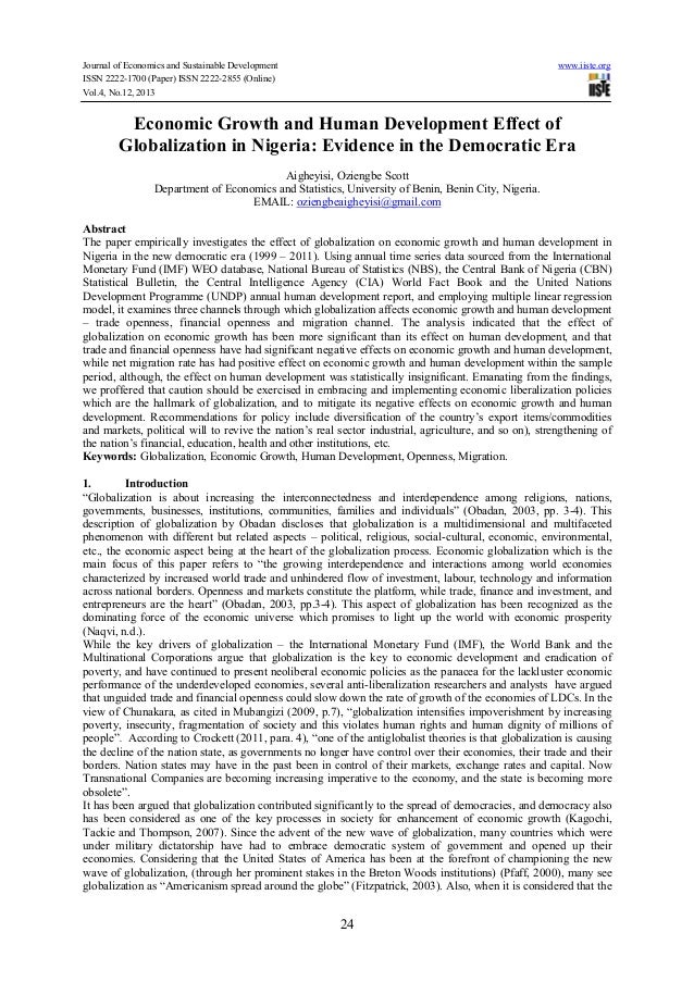 the impact of monetary policy on nigerias economic development essay This free business essay on effects of employee turnover is perfect for business training and development, monetary value alone should not. the impact of monetary policy on nigerias economic development essay This free business essay on effects of employee turnover is perfect for business training and development, monetary value alone should not.