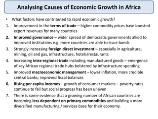 • What factors have contributed to rapid economic growth?
1. Improvement in the terms of trade – higher commodity prices h...