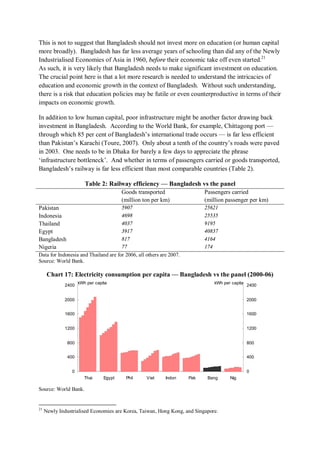 Economic growth in bangladesh experience and policy priorities | PDF