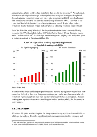 Economic growth in bangladesh experience and policy priorities | PDF