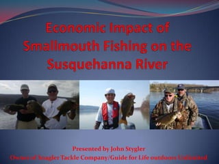 Presented by John Stygler
Owner of Snagler Tackle Company/Guide for Life outdoors Unlimited
 