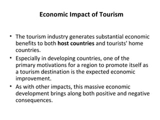effects of tourism in jamaica