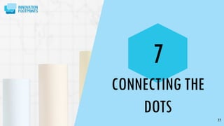 77
7
CONNECTING THE
DOTS
 
