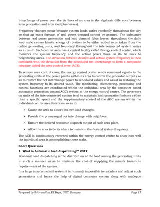 Economic operation of power system | PDF
