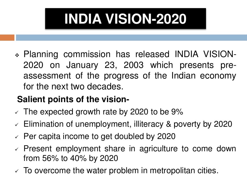 Economic planning in india