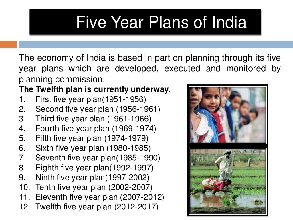 Economic planning in india