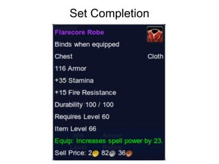 Set Completion
 