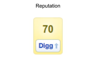 Reputation
 