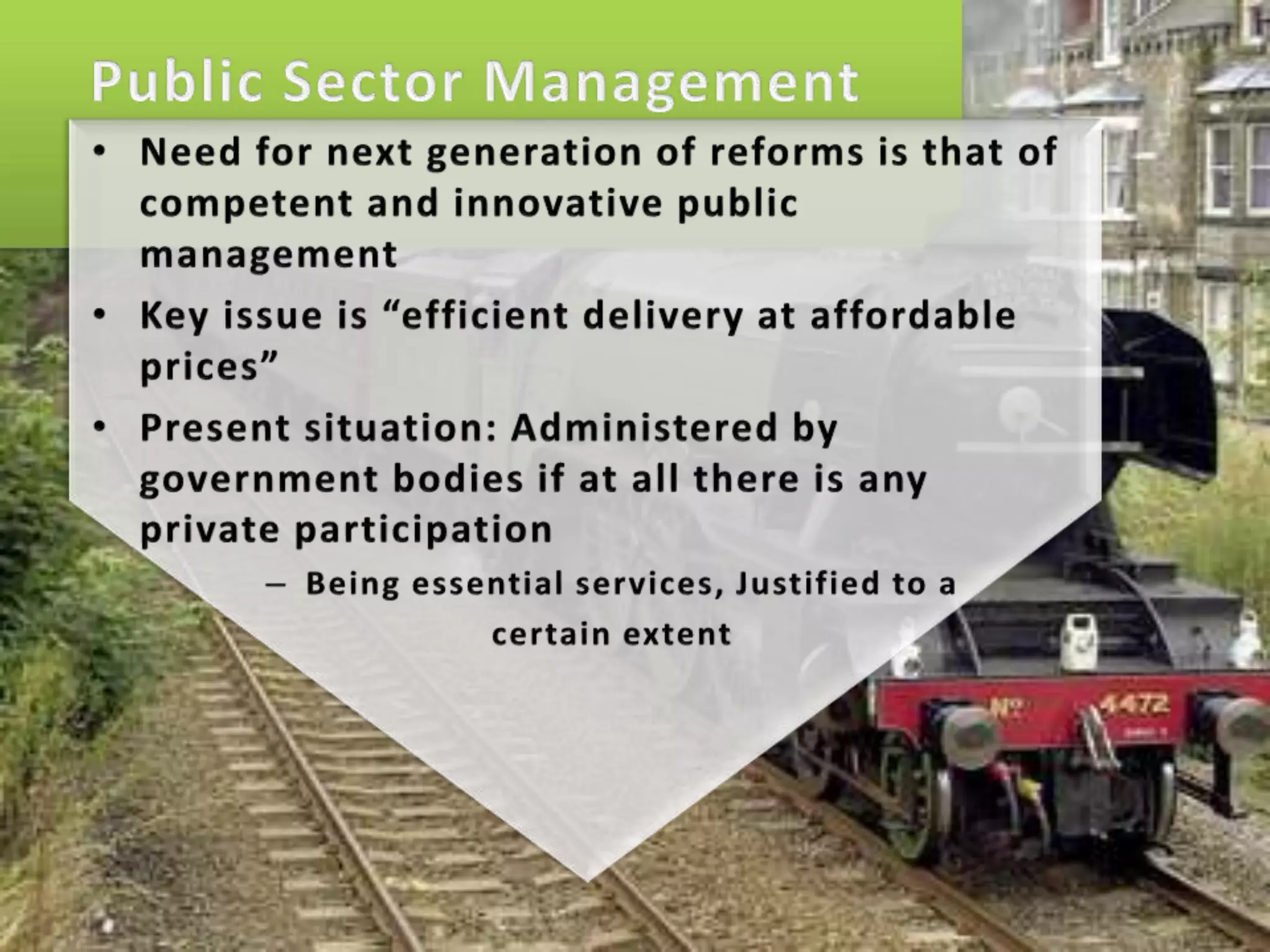 Economic Reforms  Project