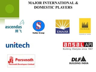 MAJOR INTERNATIONAL &
  DOMESTIC PLAYERS
 