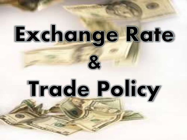 Exchange rate and trade