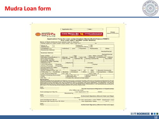 Mudra Form.pdf MUDRA YOJNA.pptx1 | PPTX
