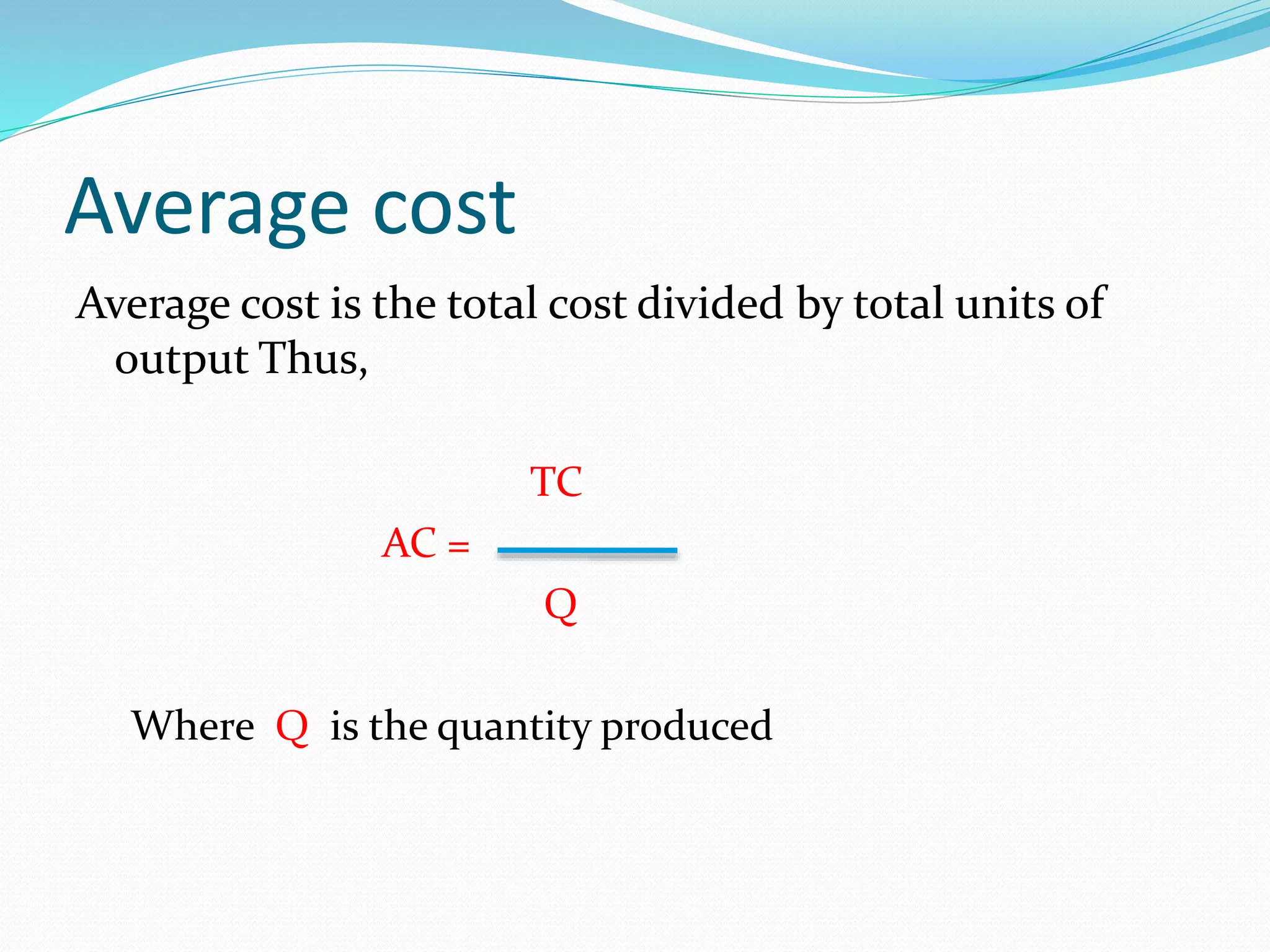 Types of cost | PPTX