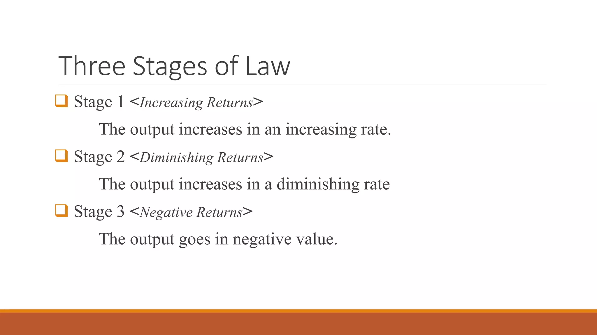 Law of variable proportion | PPTX