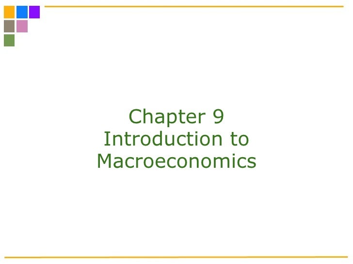 intro to macroeconomics
