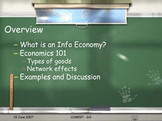 Economics of Information/Technology | PPT