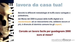 Economics Of Malware