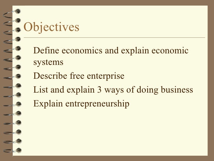 economic principle definition