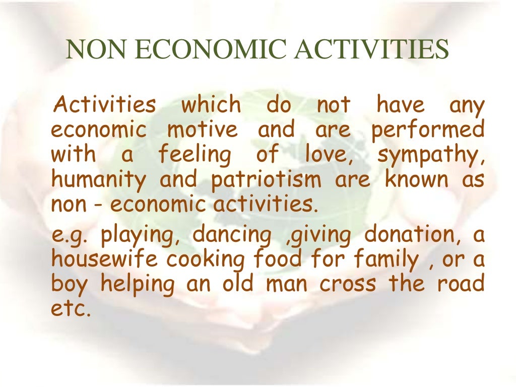 Economics Activities