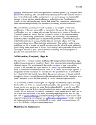 Economics And The Complexity