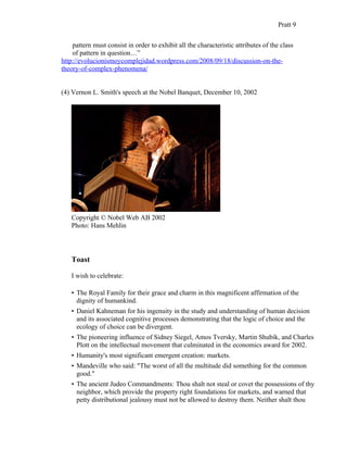 Economics And The Complexity