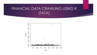 FINANCIAL DATA CRAWLING USING R
(TATA)