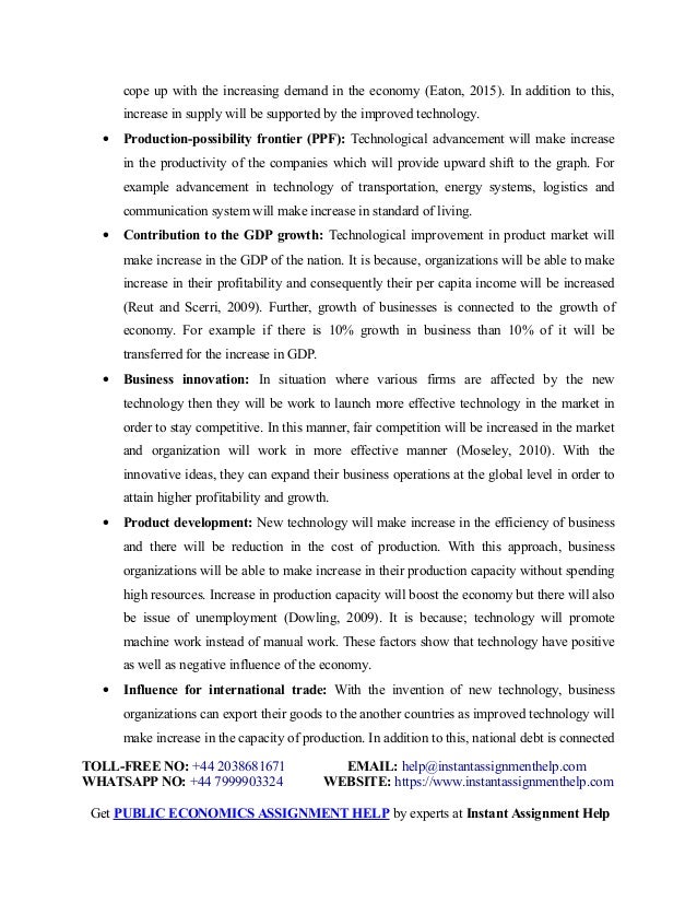 Buy economics assignment