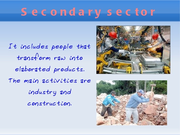 Economic sectors