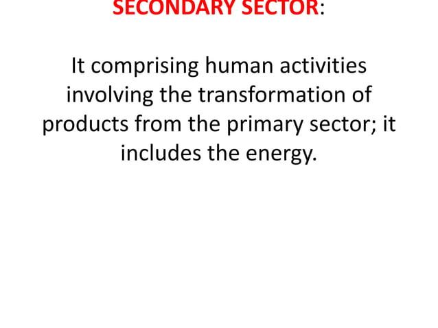Economic sectors 4th grade | PPTX | Agriculture | Industries