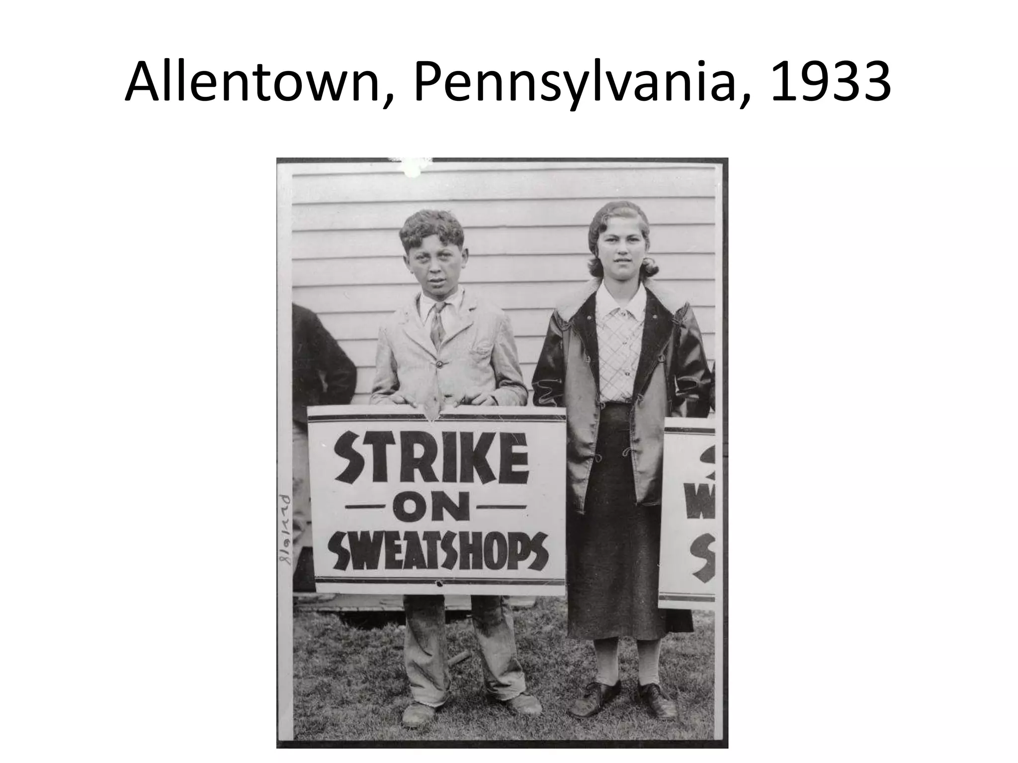 Allentown, Pennsylvania, 1933
 
