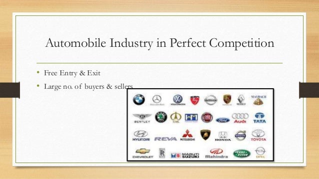 markets that resemble perfect competition examples of perfect competition