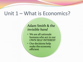 Economics Final Exam Review
