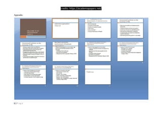 credits: https://academiapapers.net/
1 | P a g e
Appendix:
 