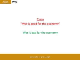 The benefits to the tailor are simply redistributed to the glazier.