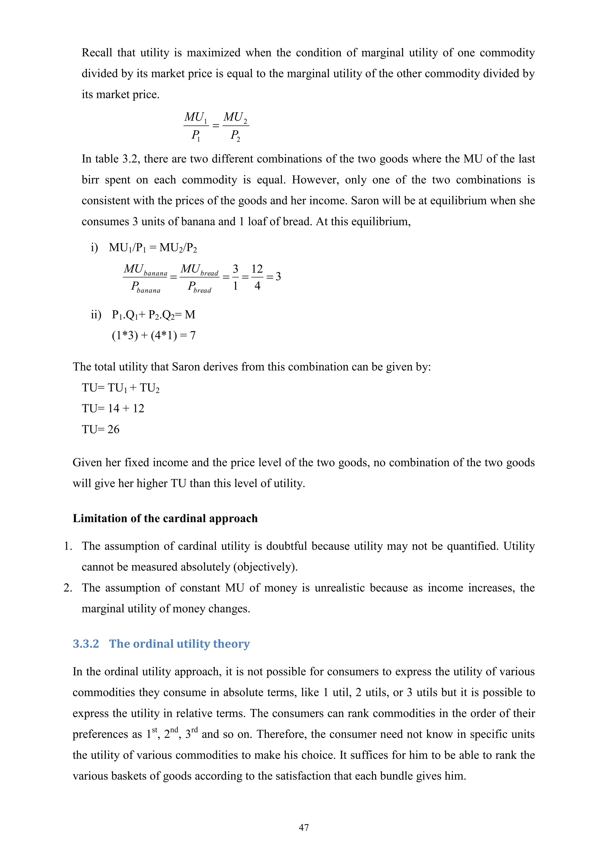 ECONOMICS module for Freshman 1st Semester Students | PDF