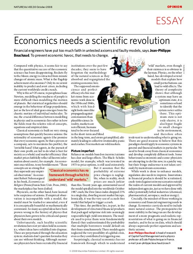 scientific revolution essay