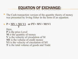 Mv Formula Math Financial Budget and Basic concepts | PPTX