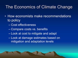 Economics of Climate Change april 2023 .ppt
