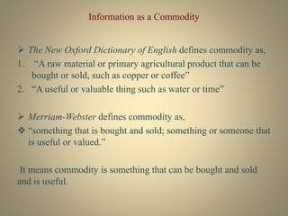 COMMODITY DICTIONARY visual data 4