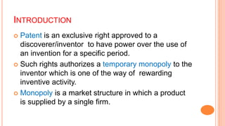 Economics of Patentbnfnfnfnnfnfjjjfjf.ppt