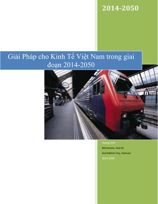 Economic solution for vietnam 2014 2050